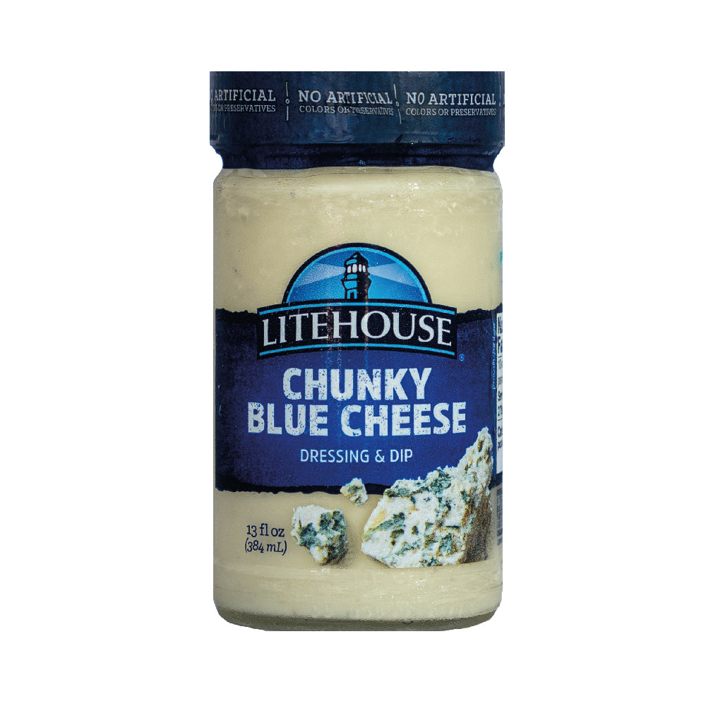 Litehouse Chunky Blue Cheese Dressing & Dip 13 oz California Ranch Market