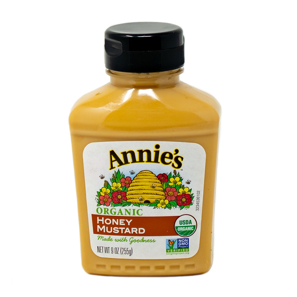 Annies Mustard Honey Organic 9 oz