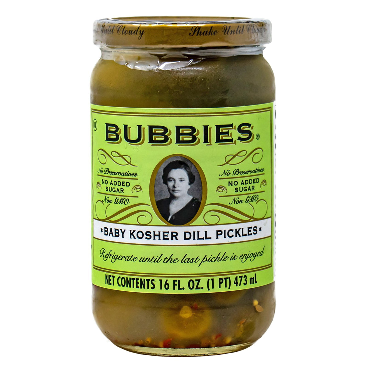 Bubbies Kosher Dill Pickles Baby 16 oz California Ranch Market