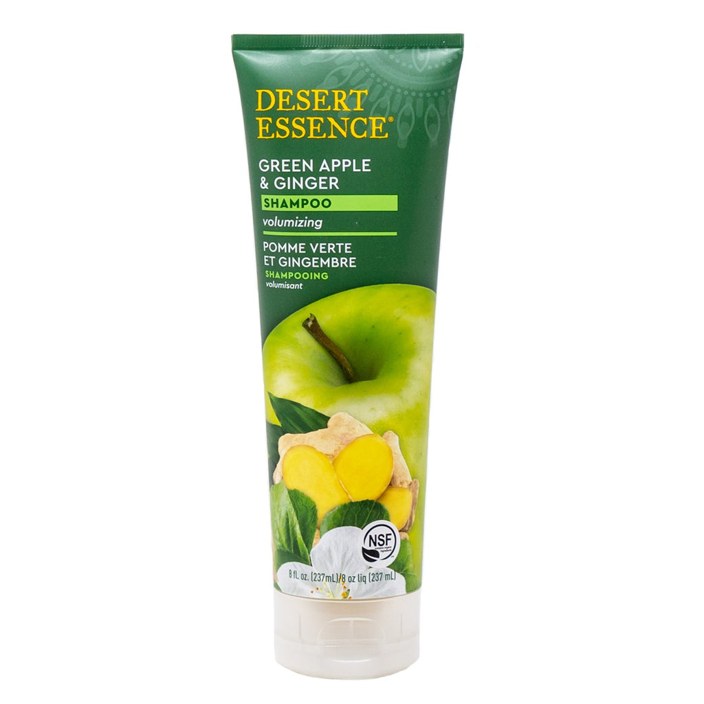 Desert Essence Shampoo Green Apple & Ginger Organic 8 oz