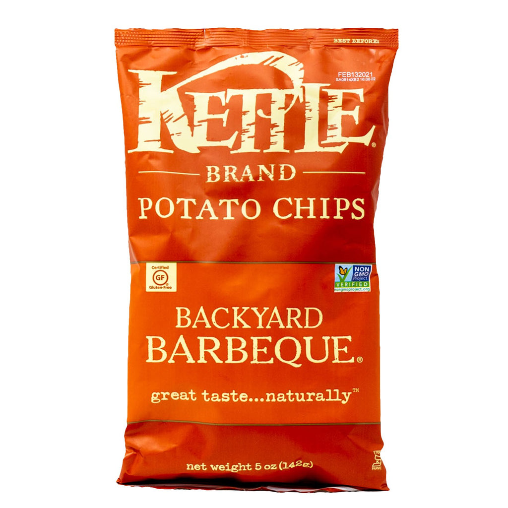 Kettle Chips Potato Backyard Barbeque Gluten Free 5 oz