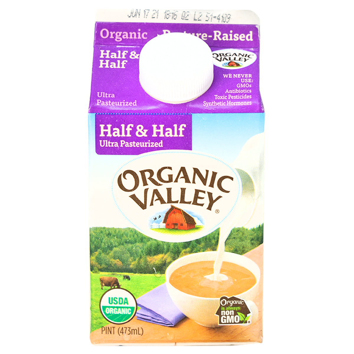 Organic Valley Half & Half 16 Oz – California Ranch Market