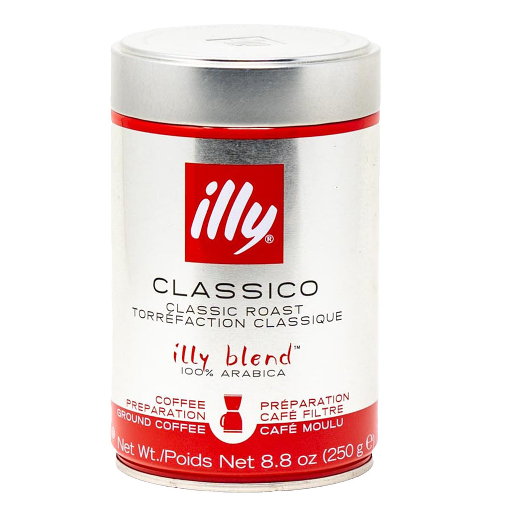Illy Coffee Ground Classic Roast 100% Arabica 8.8 oz