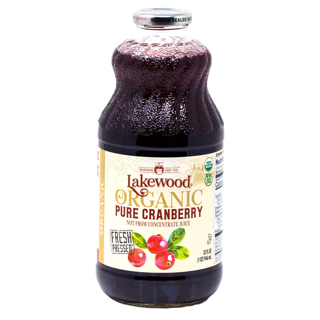 Lakewood Juice Cranberry Pure Organic 32 oz