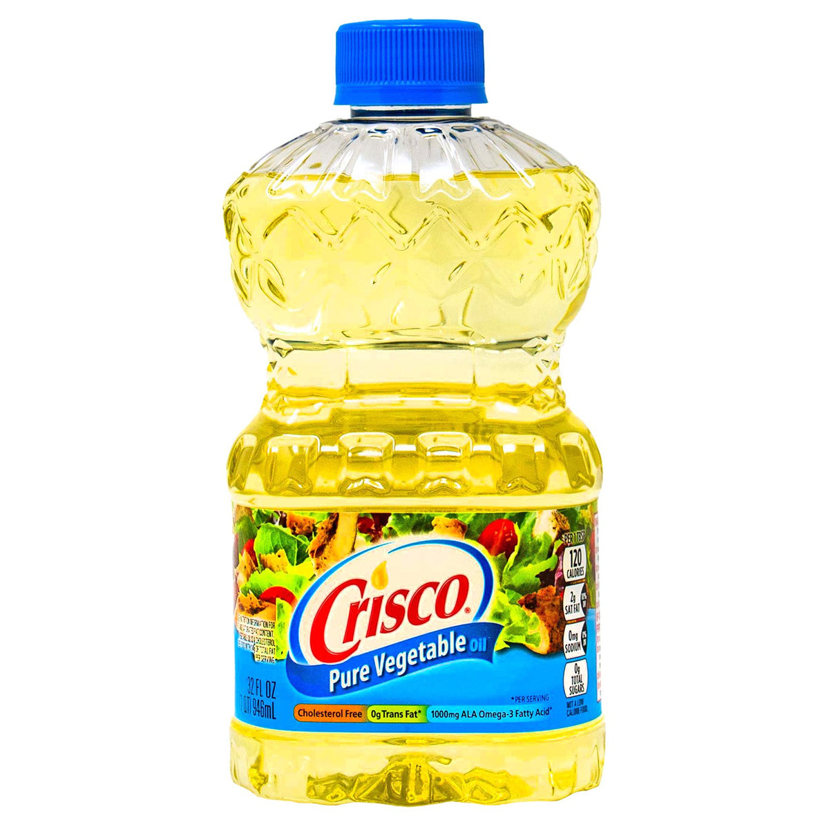 Crisco Vegetable Oil, Pure - 48 fl oz