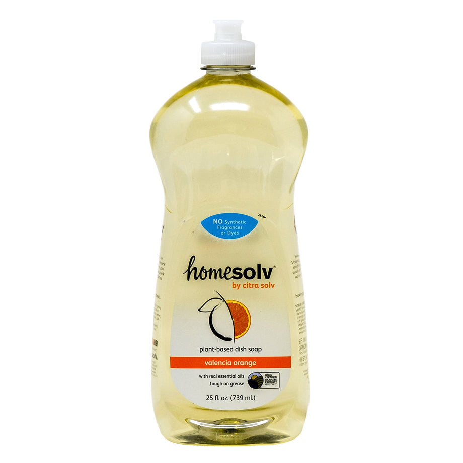 Homesolv Dish Soap Valencia Orange Natural 25 oz – California