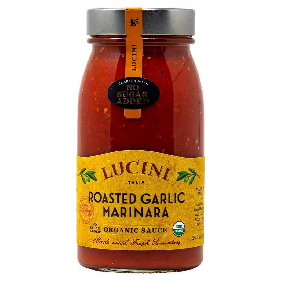 Order Organic Roasted Garlic Pasta Sauce Lucini Italia