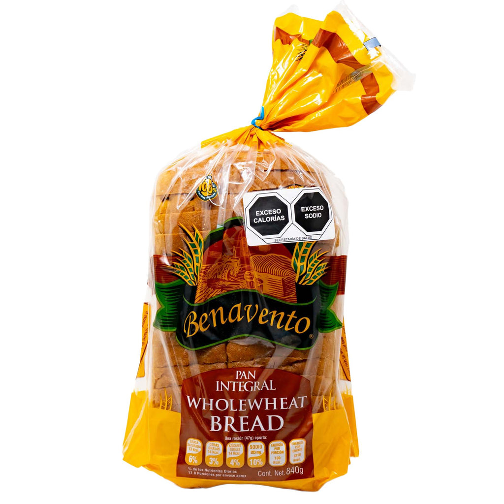 Benavento Bread Wholewheat Trans Fat Free 840 g.