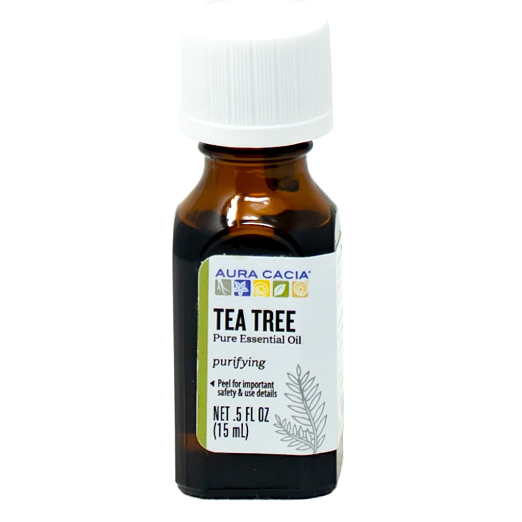 Aura Cacia Oil Essential Tea Tree Natural .5 oz