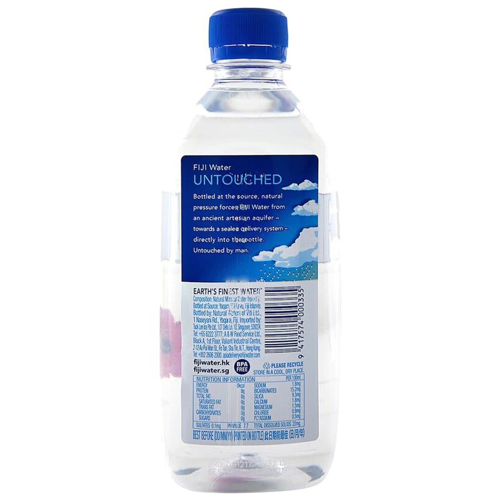 Fiji Water Label