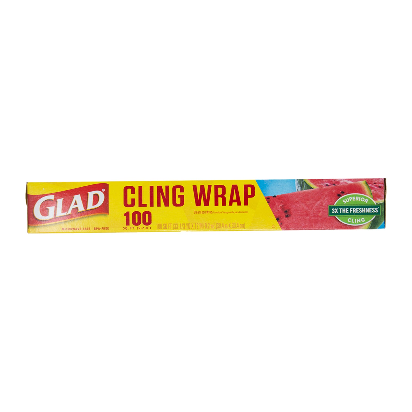 Glad Cling Wrap 100 sq ft – California Ranch Market