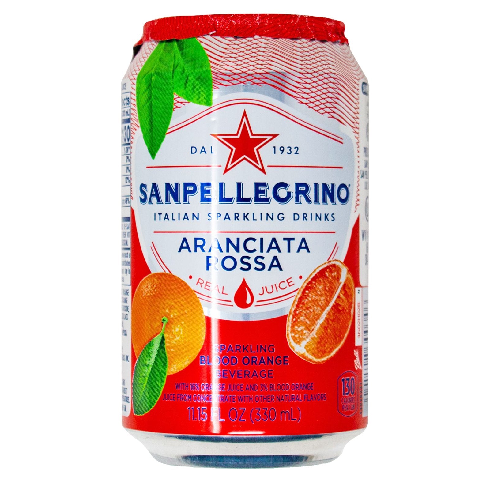 San Pellegrino Beverage Sparkling Aranciata Rosa 11.15 oz