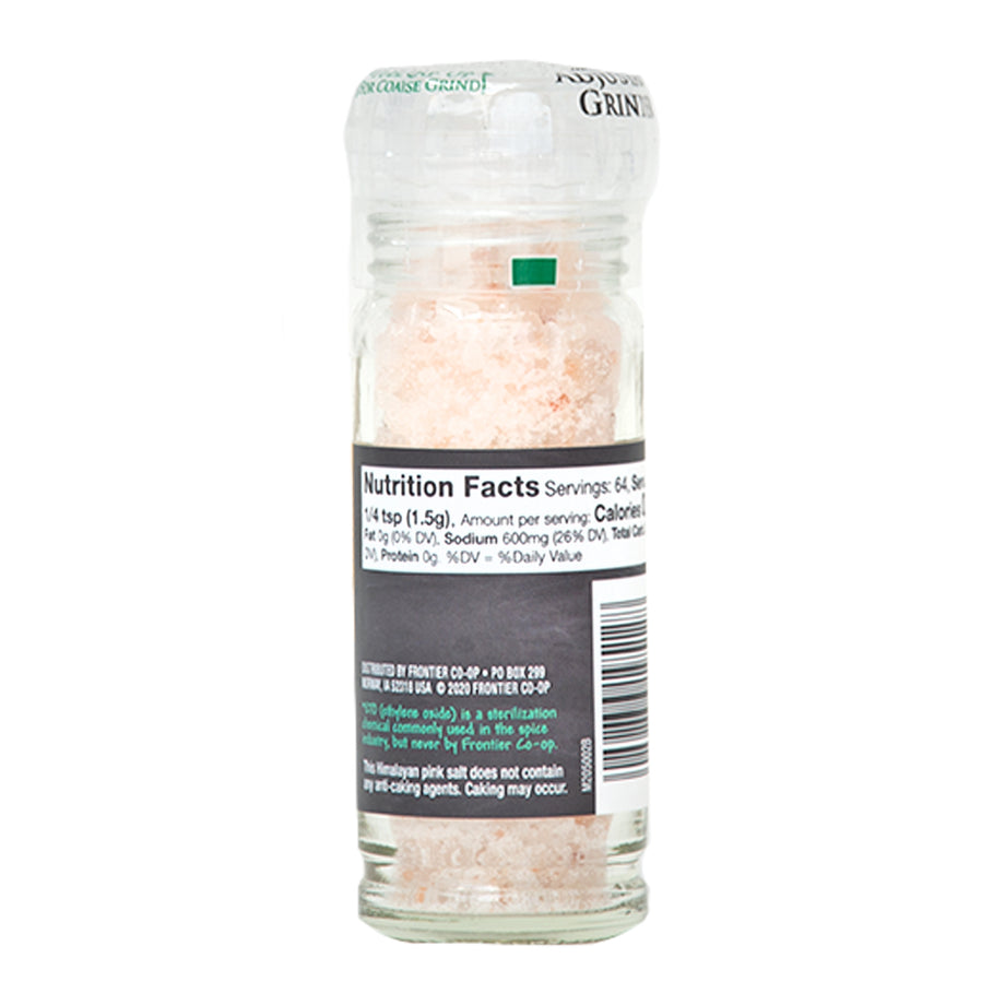 Frontier Co-Op Pink Salt, Himalayan, Grinders - 3.38 oz