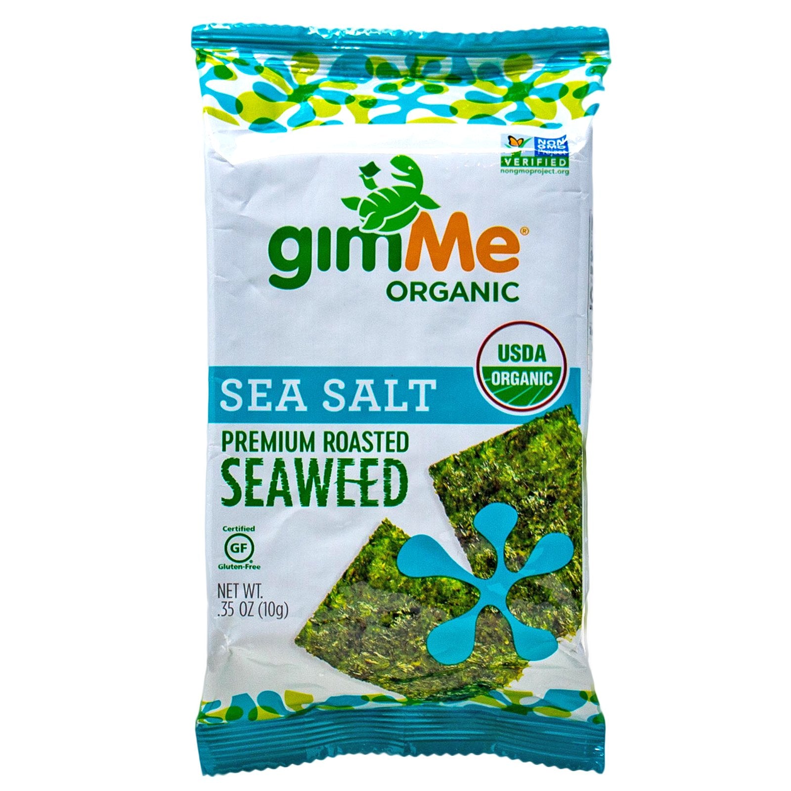 Gim Me Seaweed Premium Roasted Sea Salt .35 oz – California Ranch