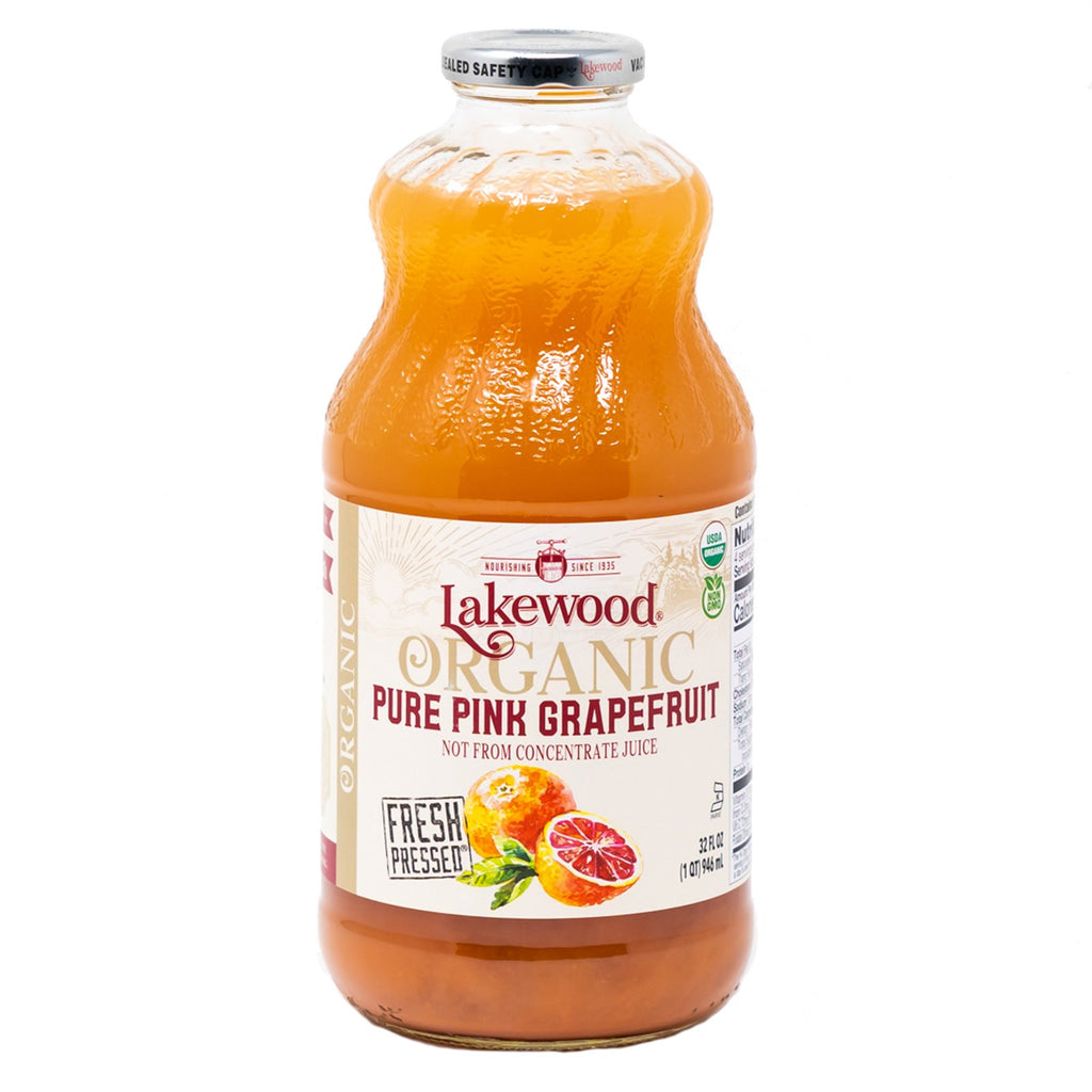 Lakewood Juice Pink Grapefruit Pure Organic 32 oz