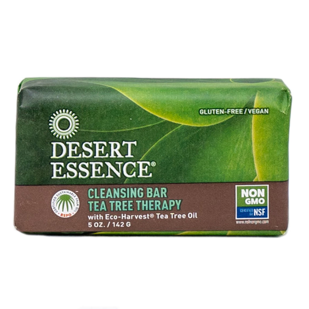 Desert Essence Cleansing Soap Bar Tea Tree Therapy 5 oz
