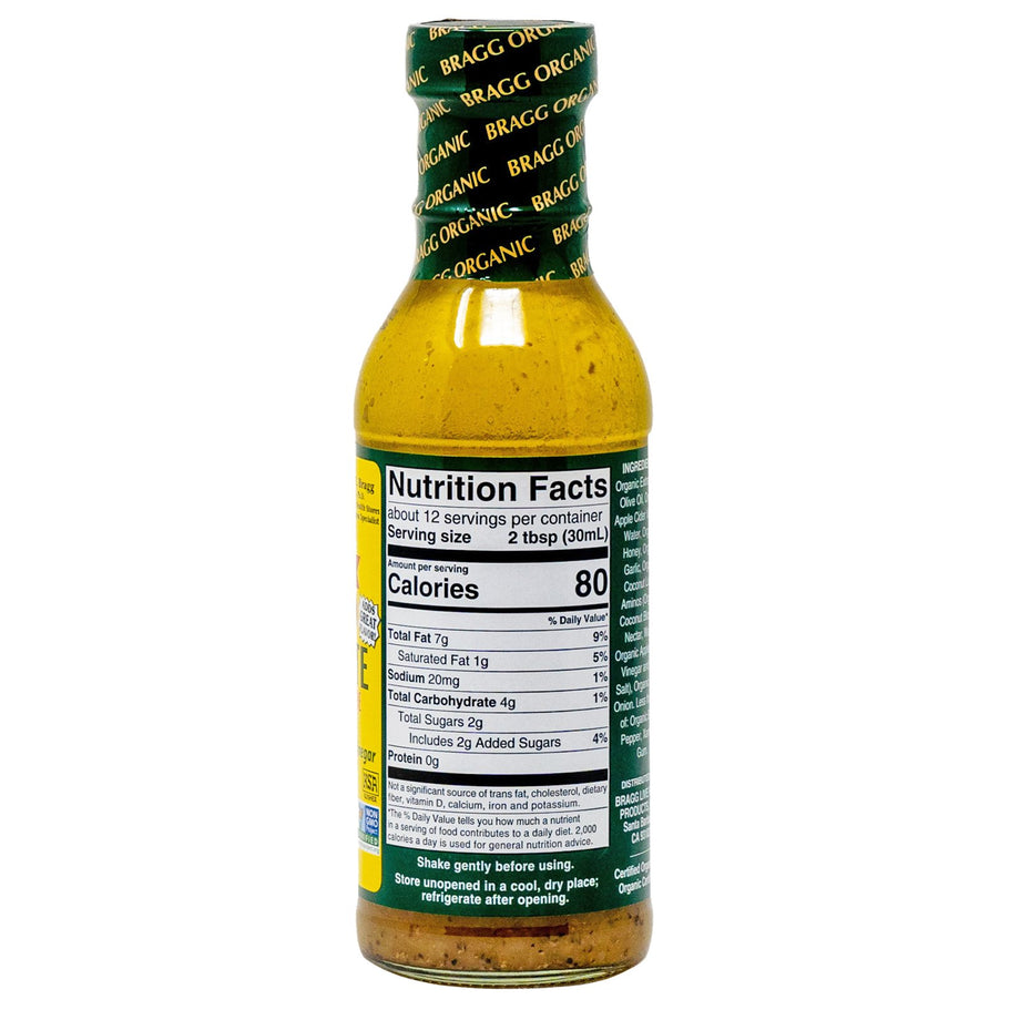 Bragg Vinaigrette Dressing & Marinade Organic 12 oz – California Ranch  Market