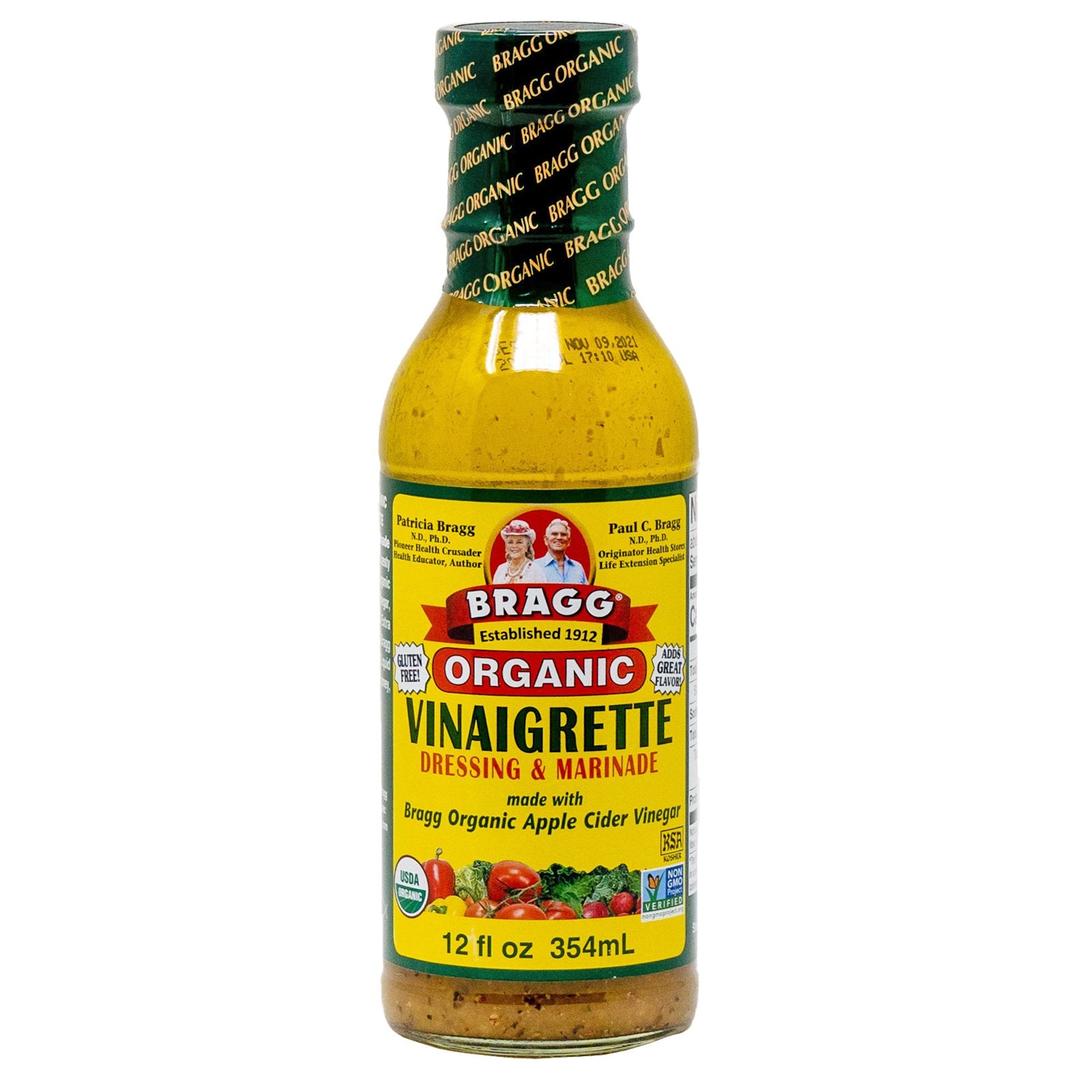 Bragg Vinaigrette Dressing & Marinade Organic 12 oz California Ranch Market Bragg Vinaigrette Dressing & Marinade Organic 12 oz California Ranch Market