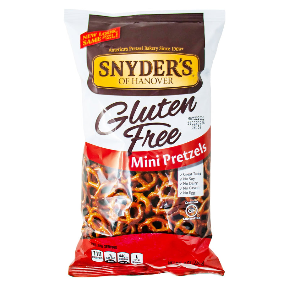 Snyders Of Hanover Pretzels Mini Gluten Free 8 oz – California Ranch Market