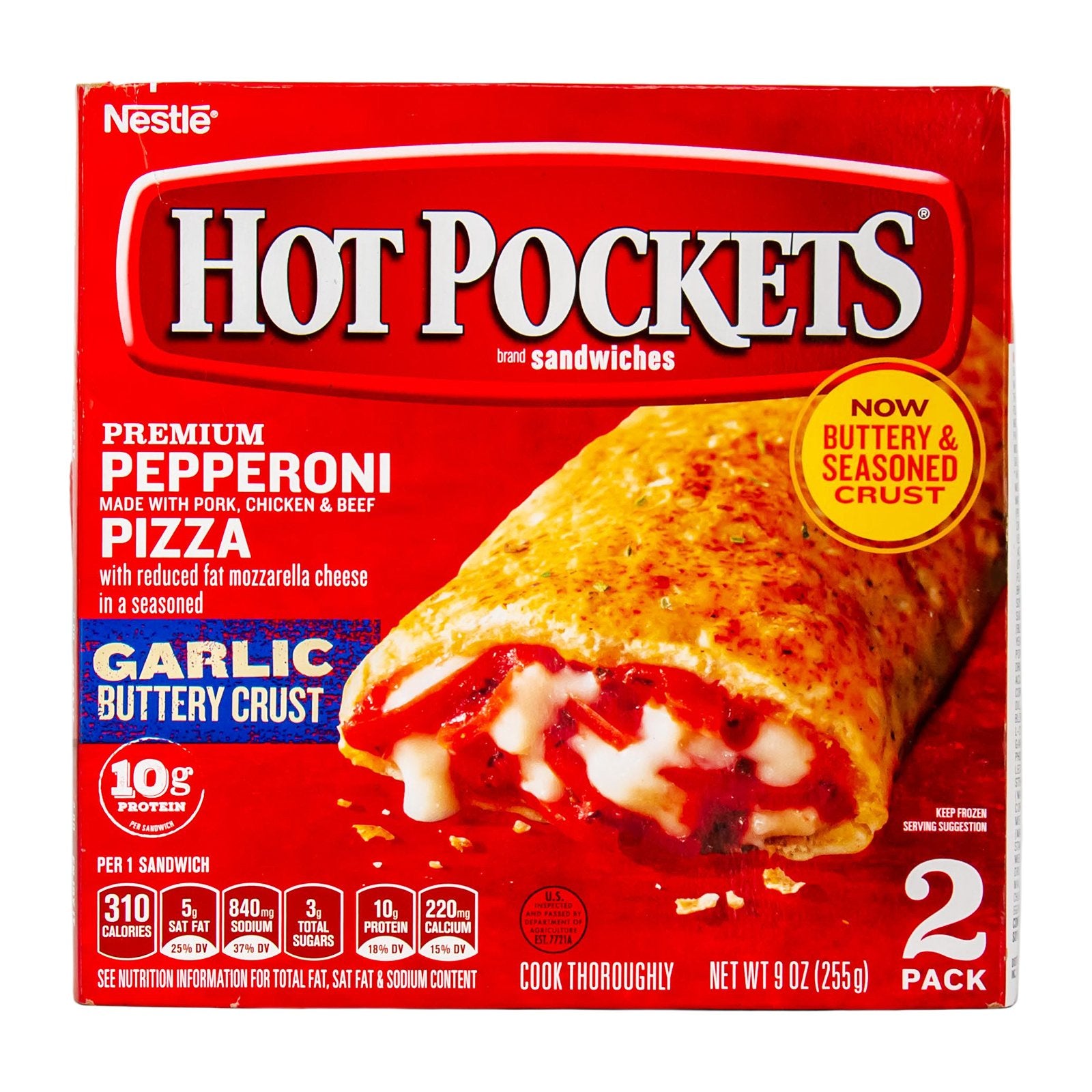 Hot Pockets Pepperoni Pizza 9 oz – California Ranch Market