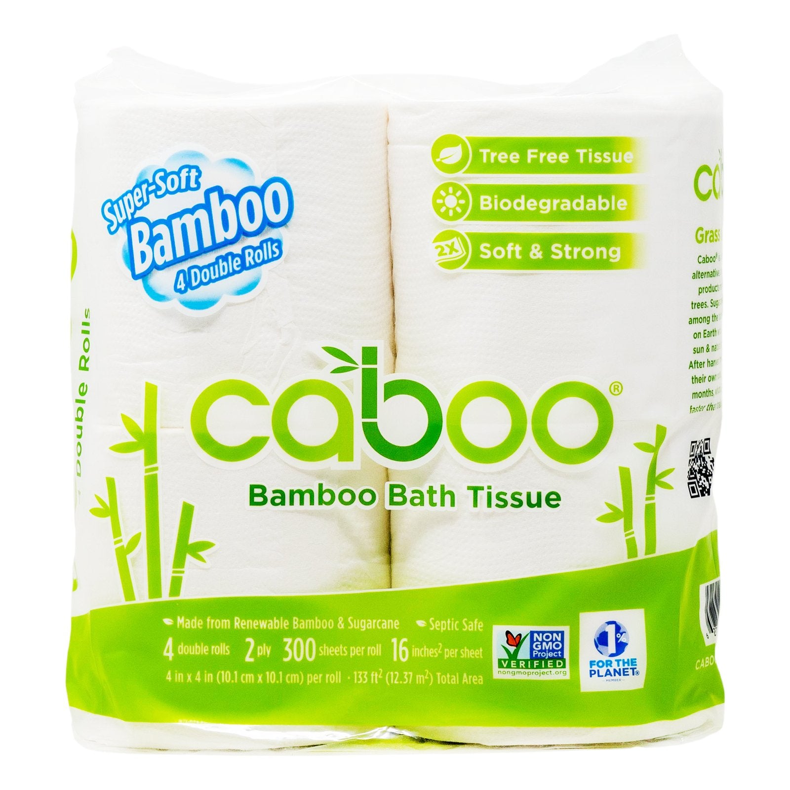 Tree-free Bamboo Toilet Paper - Caboo