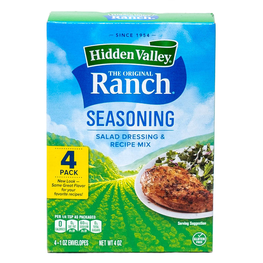 Hidden Valley Seasoning Mix Ranch Gluten Free 4 oz