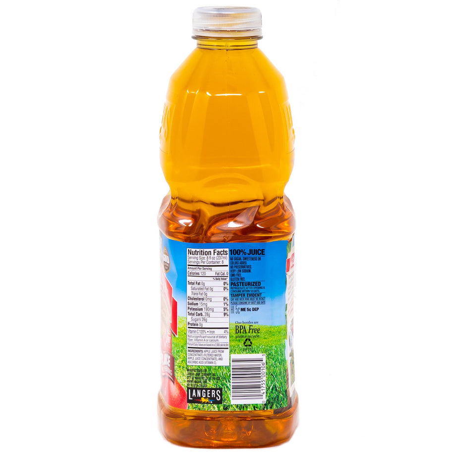 Langers Juice Apple Pure 64 oz – California Ranch Market