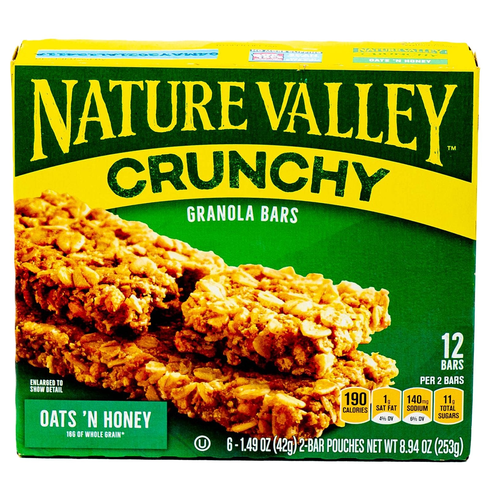 Nature Valley Crunchy Oats 'n Honey Granola Bars - Shop Granola