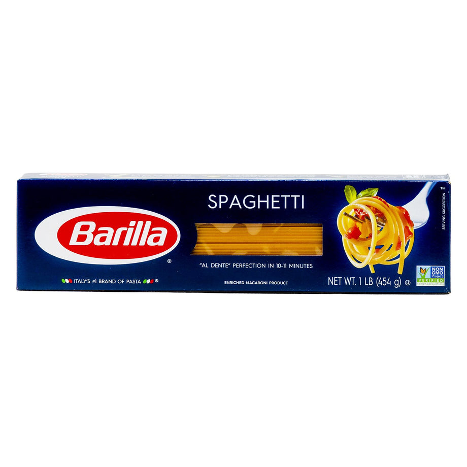 Barilla Pasta Spaguetti No. 5 Non Gmo 1 Lb – California Ranch Market
