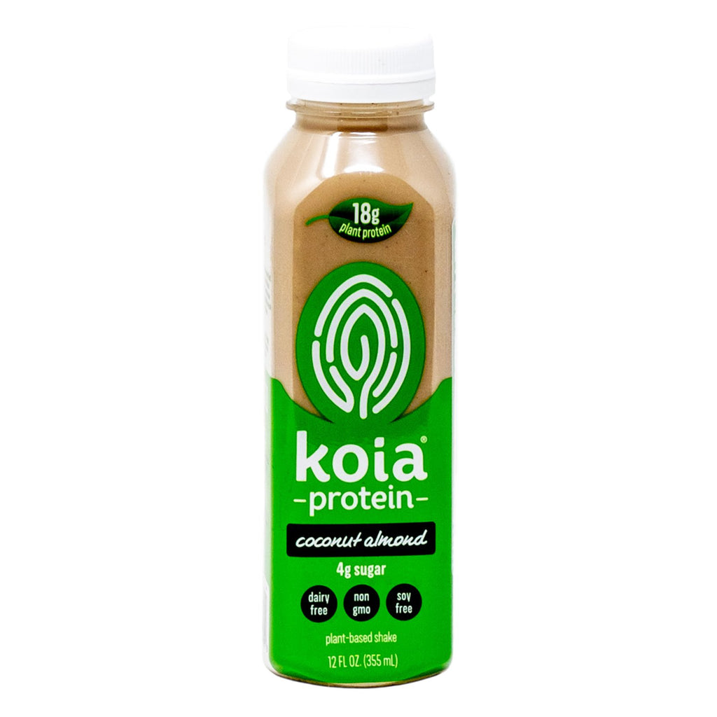 Koia Shake Coconut Almond 18 g protein Plant Based 12 oz
